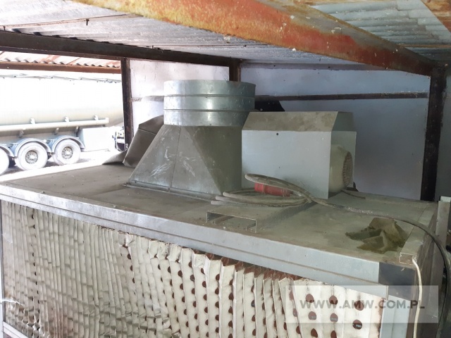 Kabina lakiernicza AKB-SW 2x1,6 